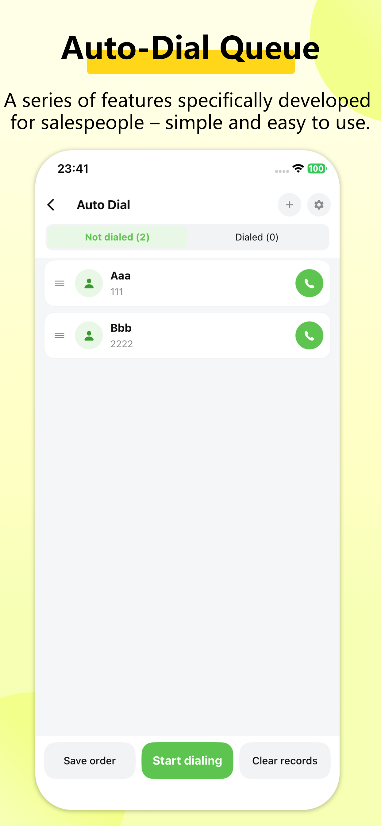 PowerDialer Pro screenshot 4