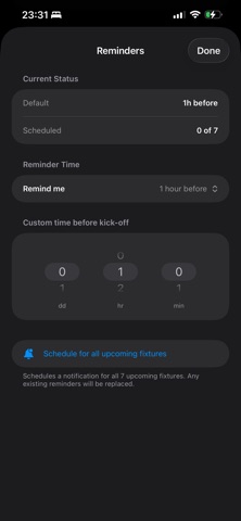 FootyMate screenshot