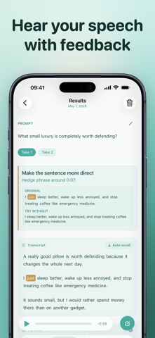 SpeakGym: Impromptu Speaking screenshot