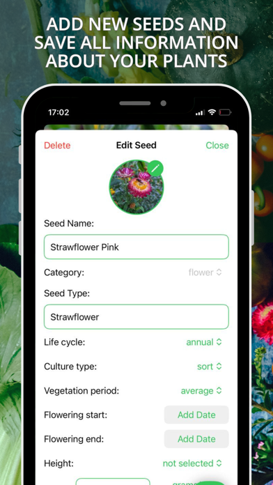 My Seed Collection Screenshot
