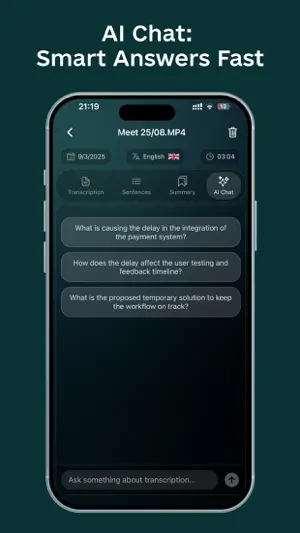 Voice Memo: AI Transcribe screenshot 3