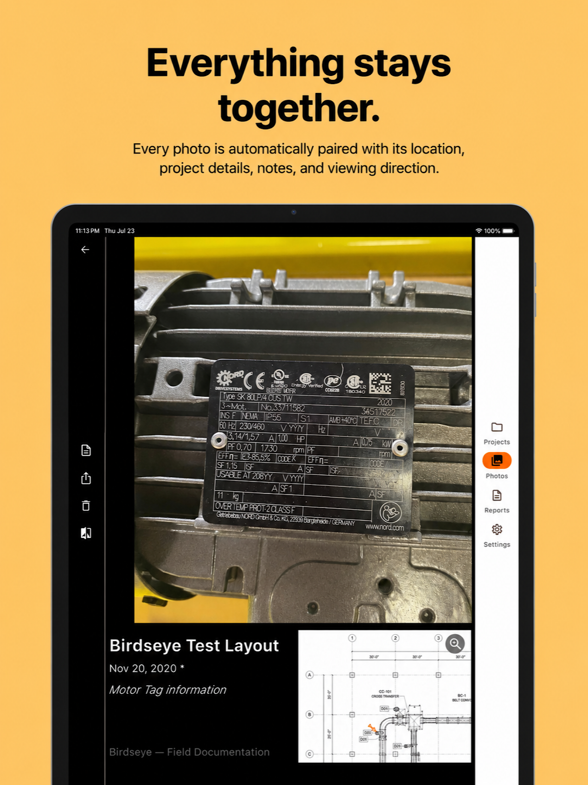 Birdseye - Field Documentation screenshot 8