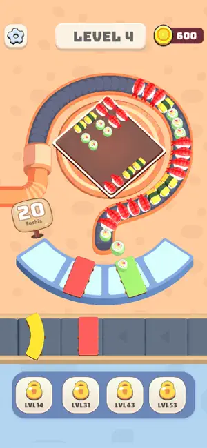 Sushi Frenzy 3D screenshot 1