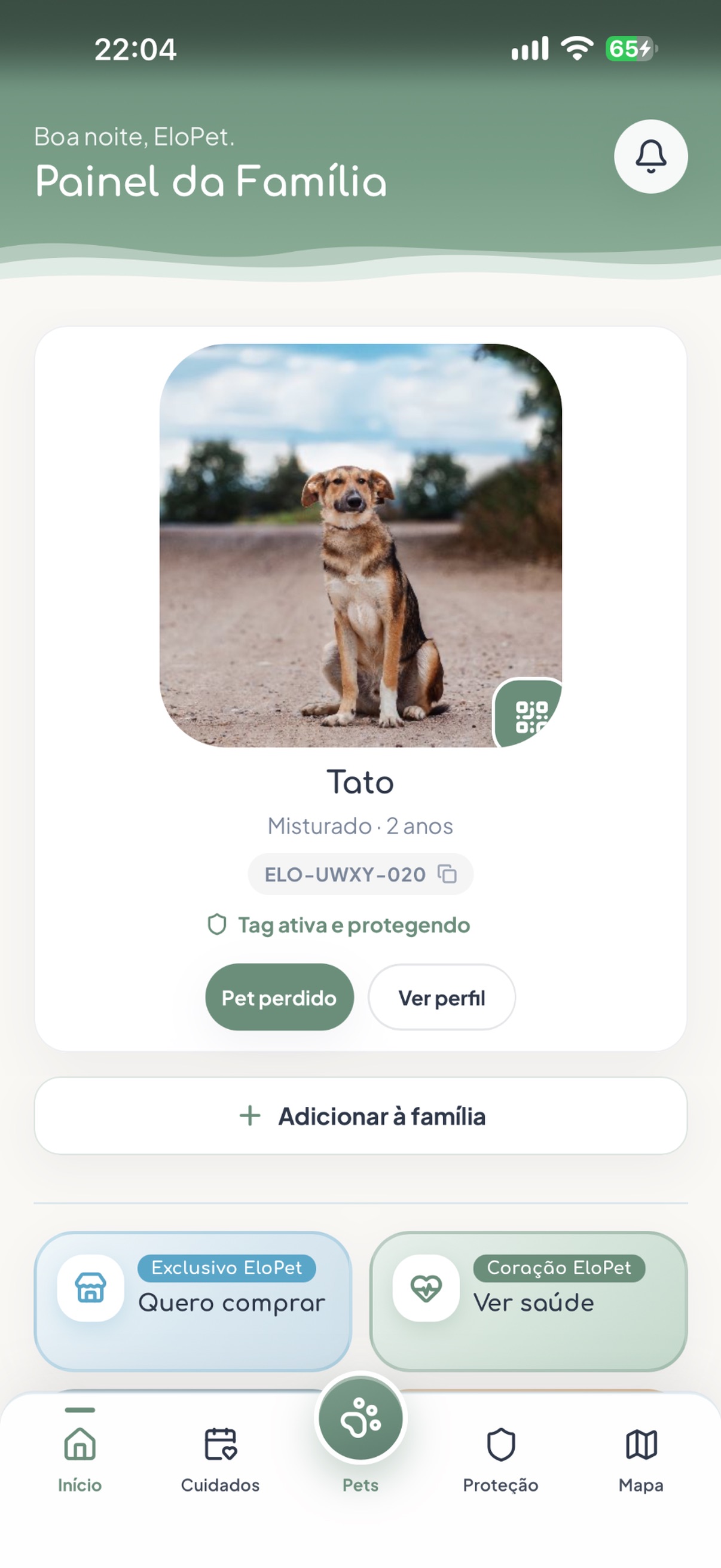 Screenshot 1 of EloPet Care
