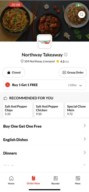 Northway Takeaway. screenshot 2