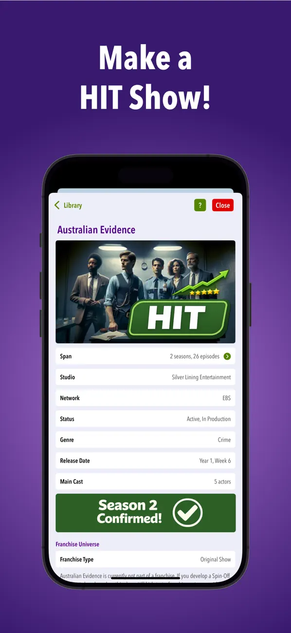 Screenshot #1 pour Endless TV Tycoon