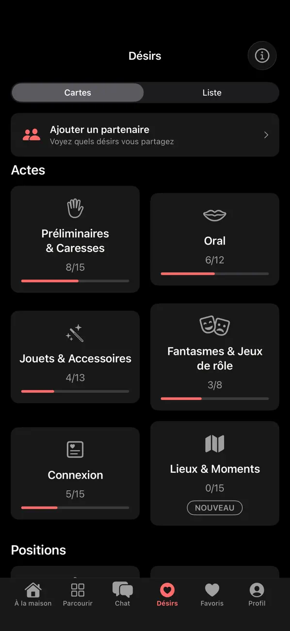 Screenshot #3 pour Pocket Kamasutra - Sex Guide