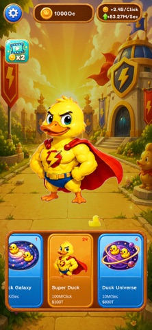 Super Duck Clicker Screenshot 1 of 8