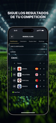 MyGol - Competiciones Fútbol screenshot
