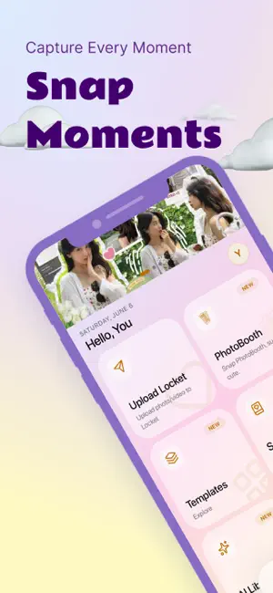 Poket – Photobooth & Polaroid iPhone screenshot 1