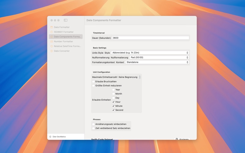 DevMatic Tools screenshot