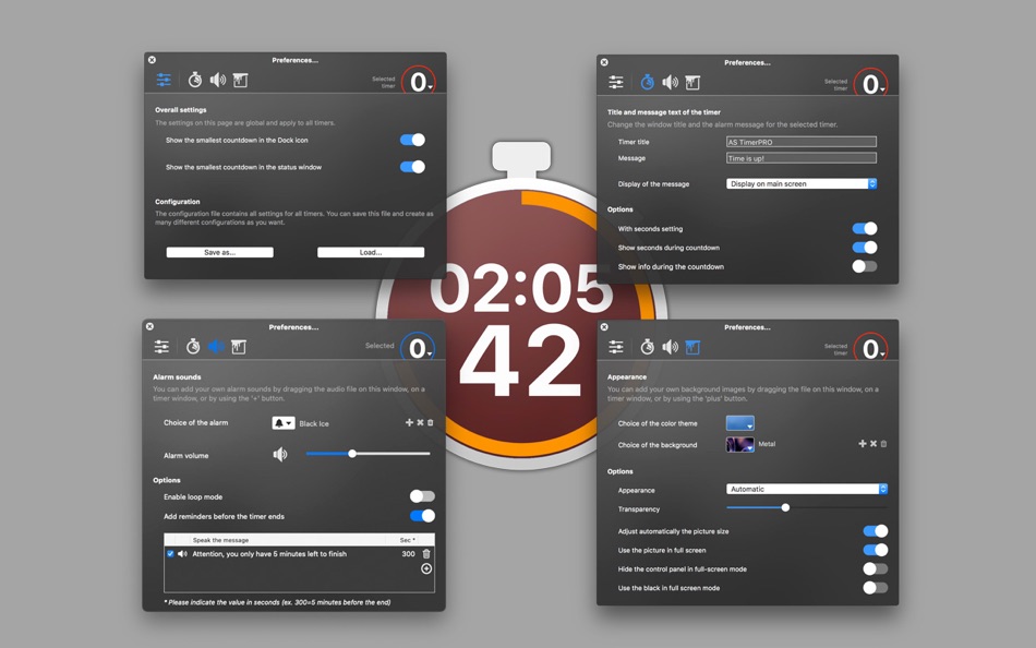 #5. AS TimerPRO (macOS) 由: Alinof Software Sàrl