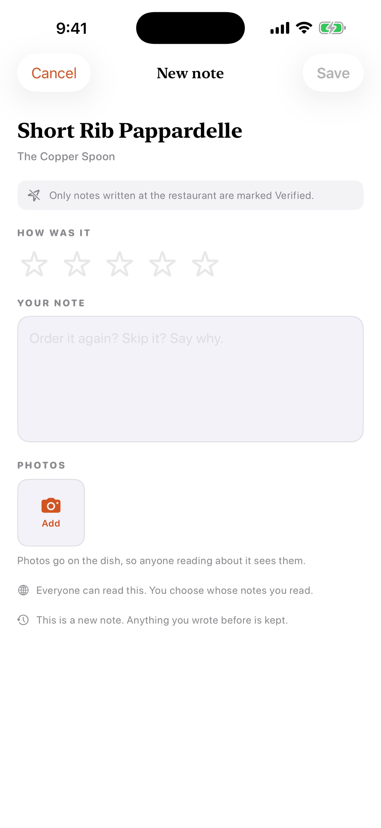 Screenshot 4 of Dish It - Dish Tracker
