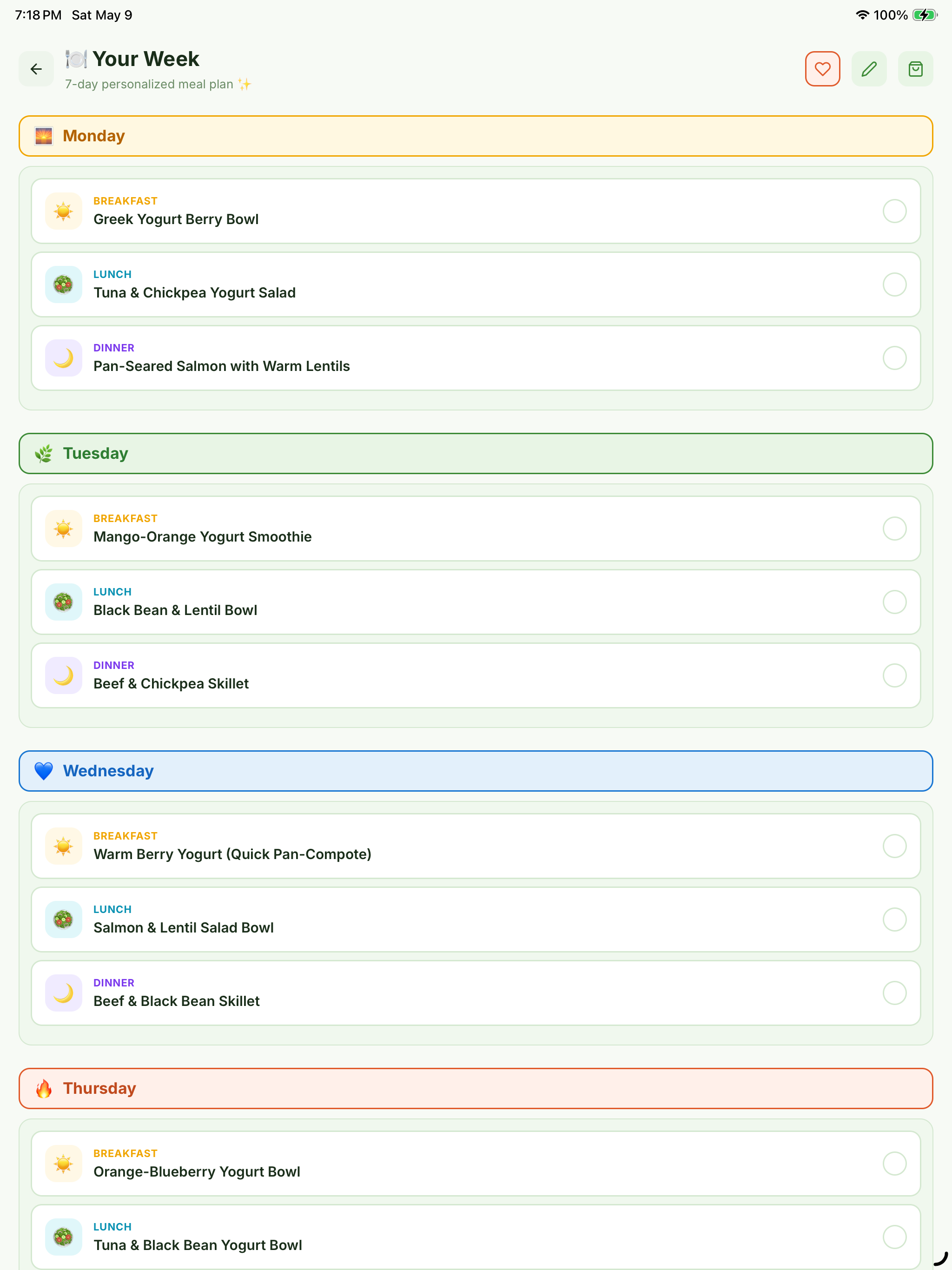 Kaukau: Smart Meal Planner