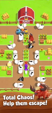 Traffic Farm：Animal Jam Escape iPhone screenshot