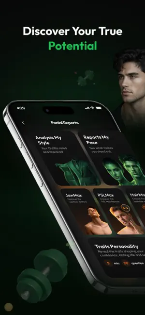 MaxiUp - AI Looksmax - Glowup iPhone screenshot 2