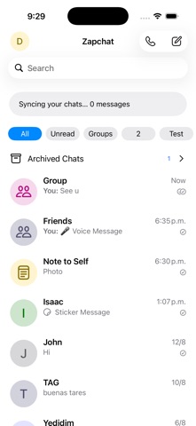 Zapchat by TAG — скриншот 1