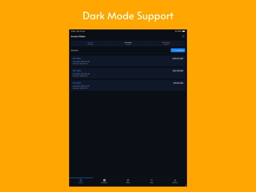 Invoice Maker With Template iPad screenshot
