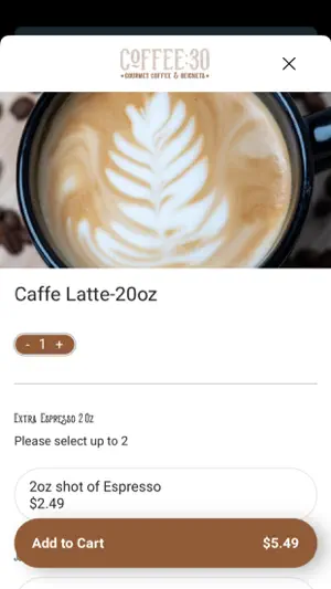 Coffee:30 screenshot 4
