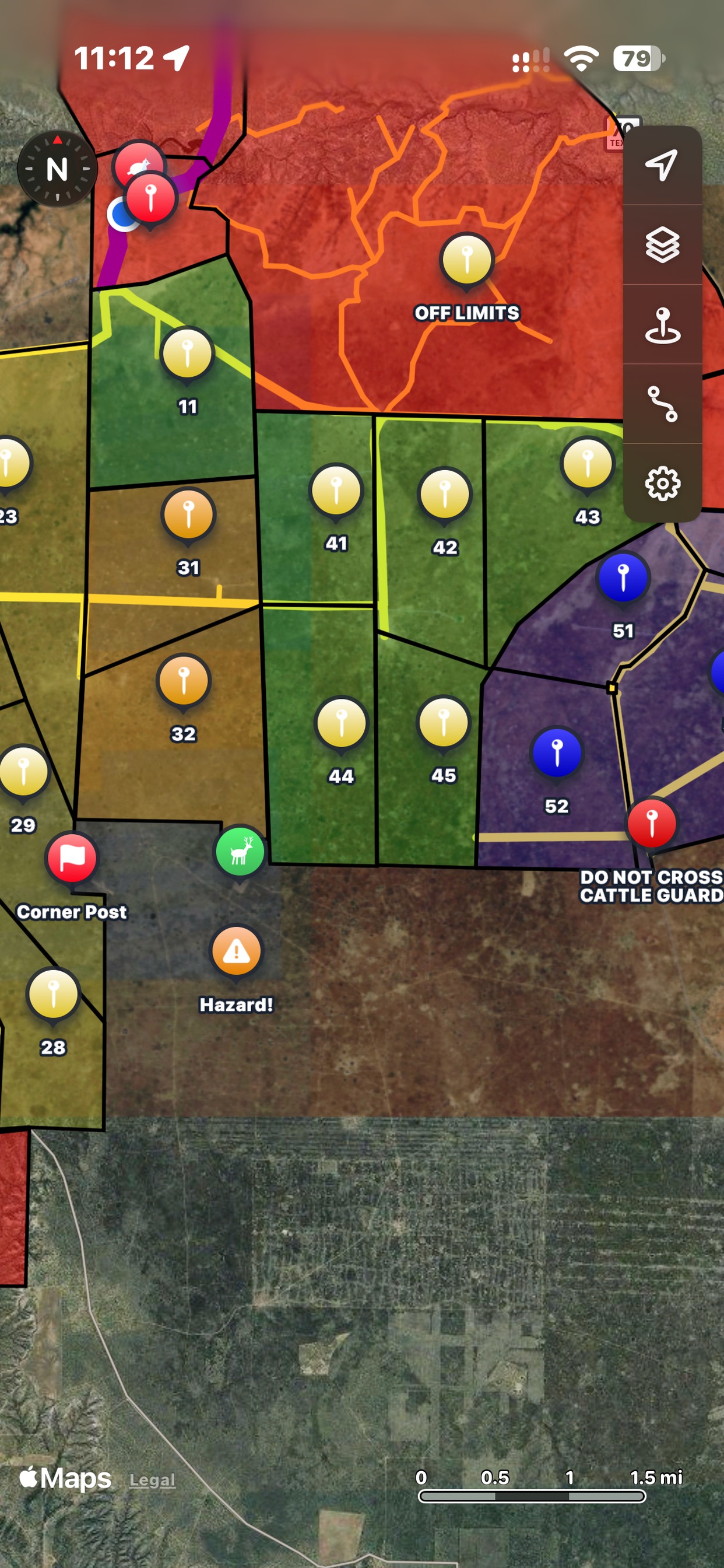 Screenshot 2 of LandOverlay
