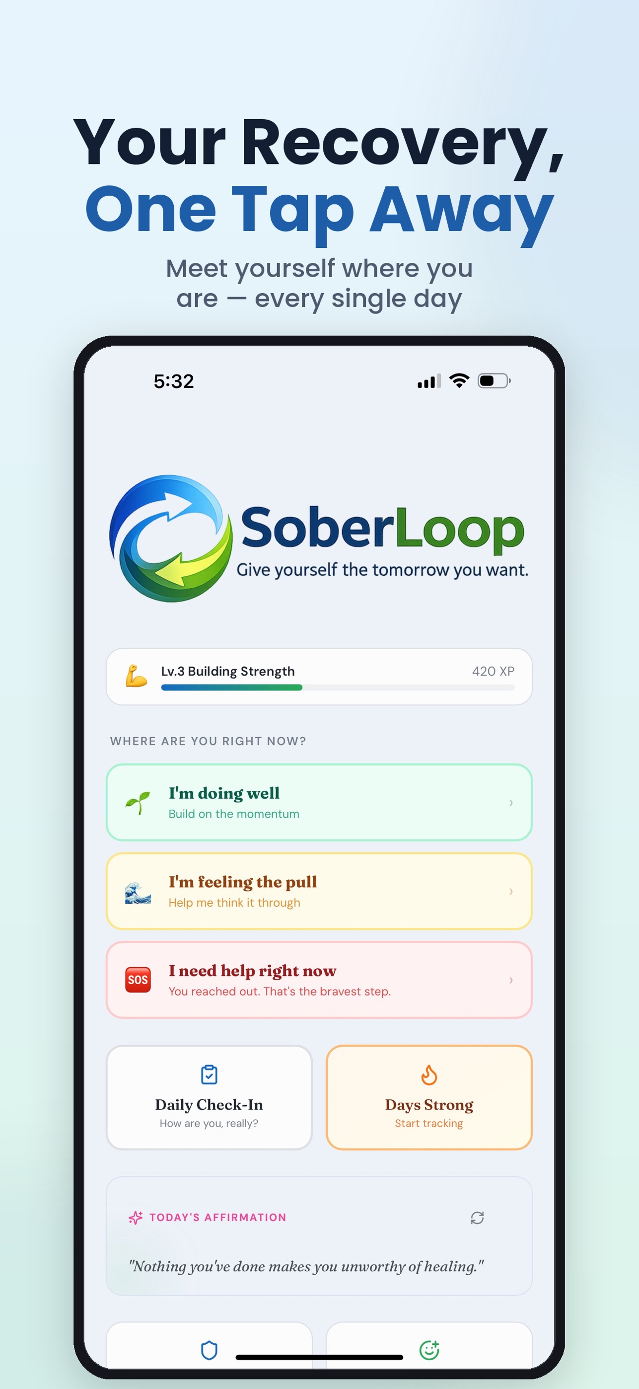 Screenshot 2 of SoberLoop