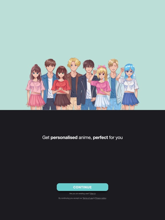 AnimeHub - Watch Anime Shows iPad screenshot 10 - Entertainment app
