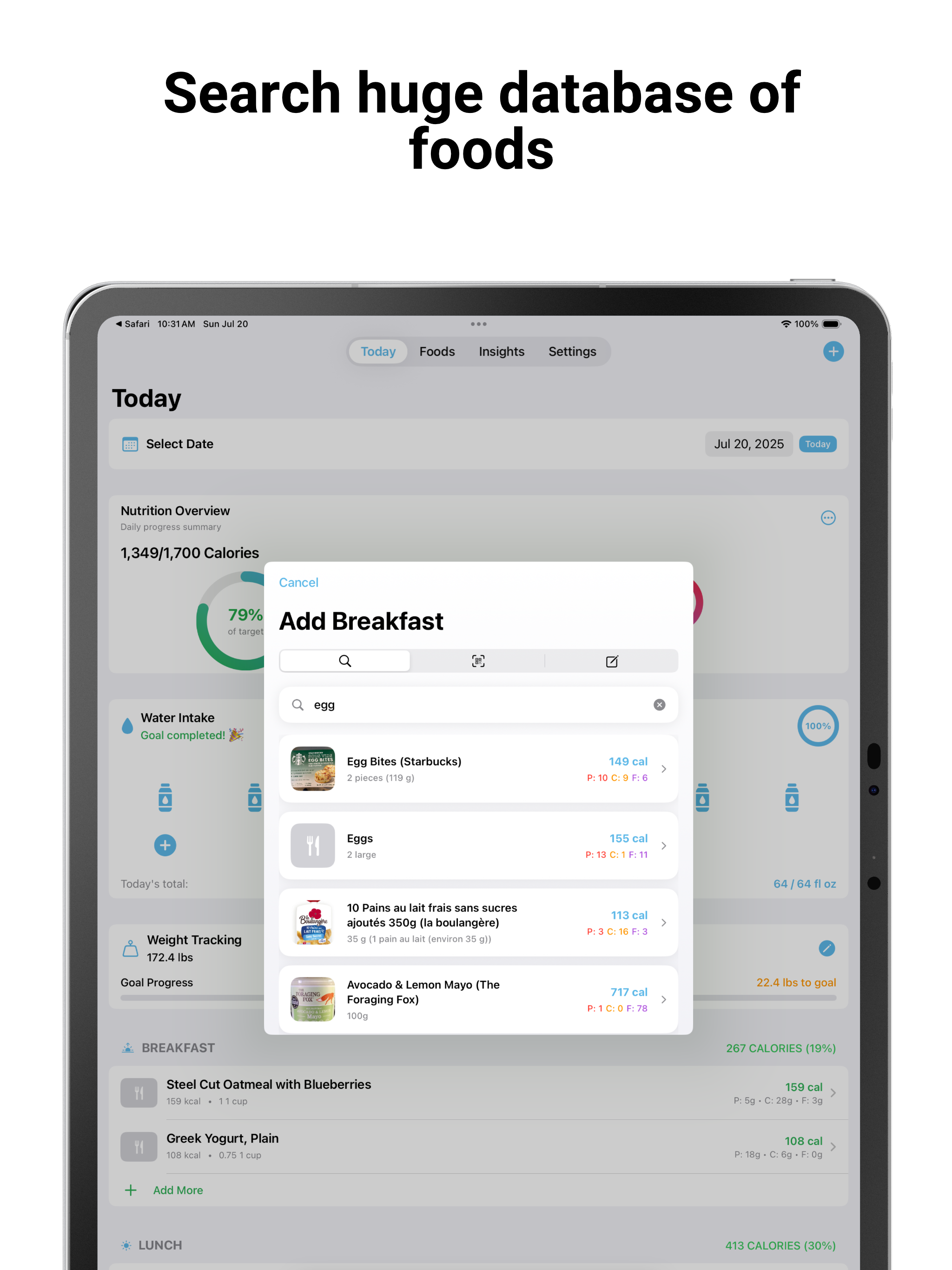 Calorie Counter: Log & Go! screenshot 9