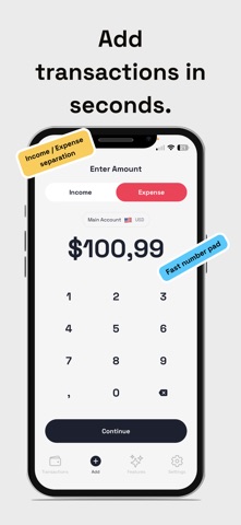 Monetra – Expense Tracker Screenshot 2 of 6