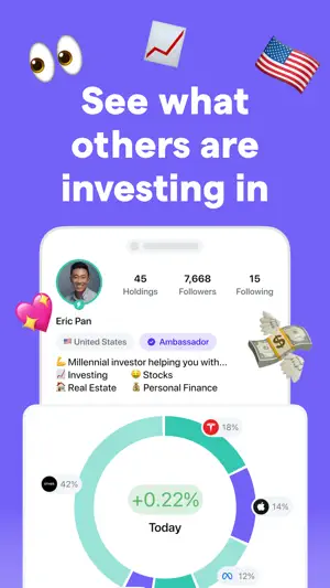 Blossom: Social Investing screenshot 1