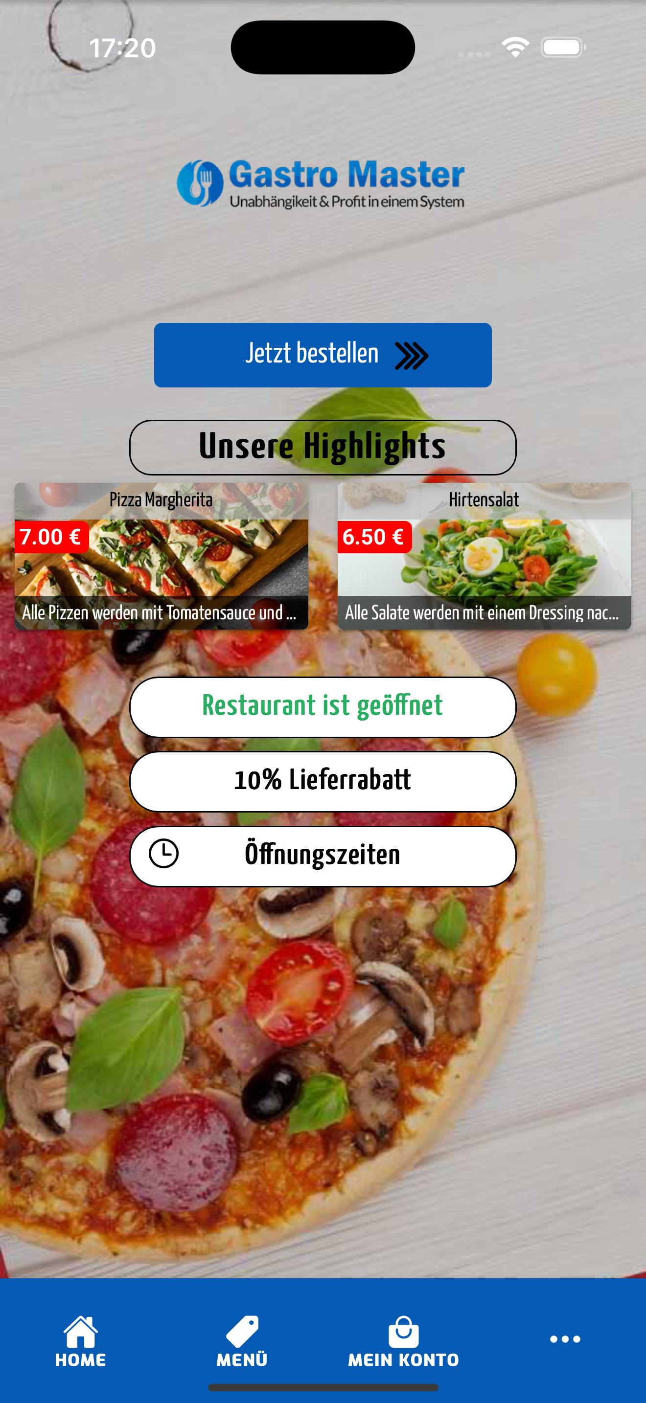 Gastro Master App