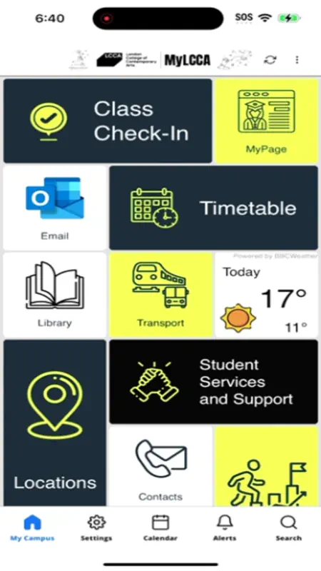 LCCA CampusM screenshot 1 of 3