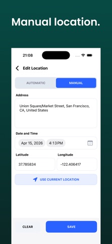 GPS Map Camera - Date and Time Screenshot 3 of 4