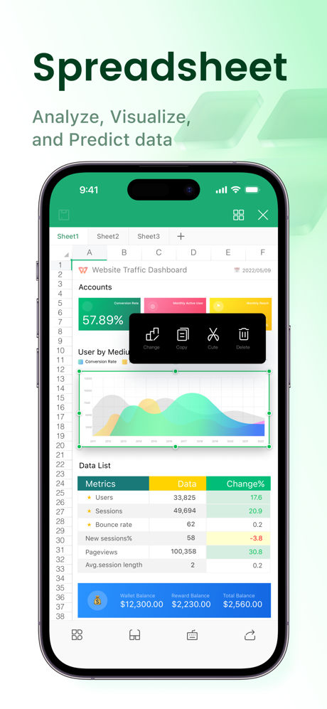 WPS Office-AI Doc, PDF, Sheet screenshot 4