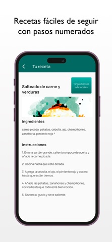 Cocina con lo que hay screenshot