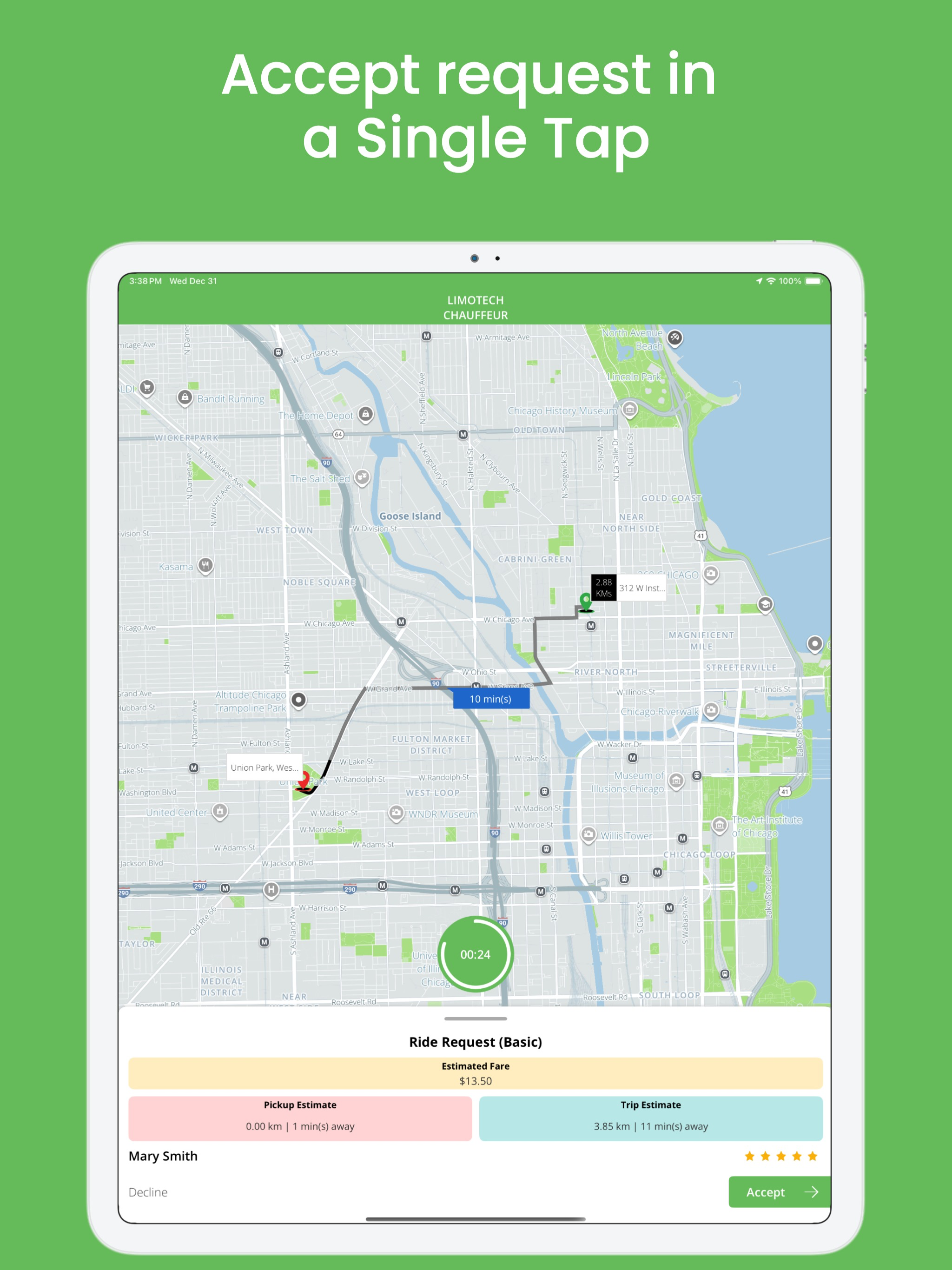 Limotech Chauffeur screenshot 11