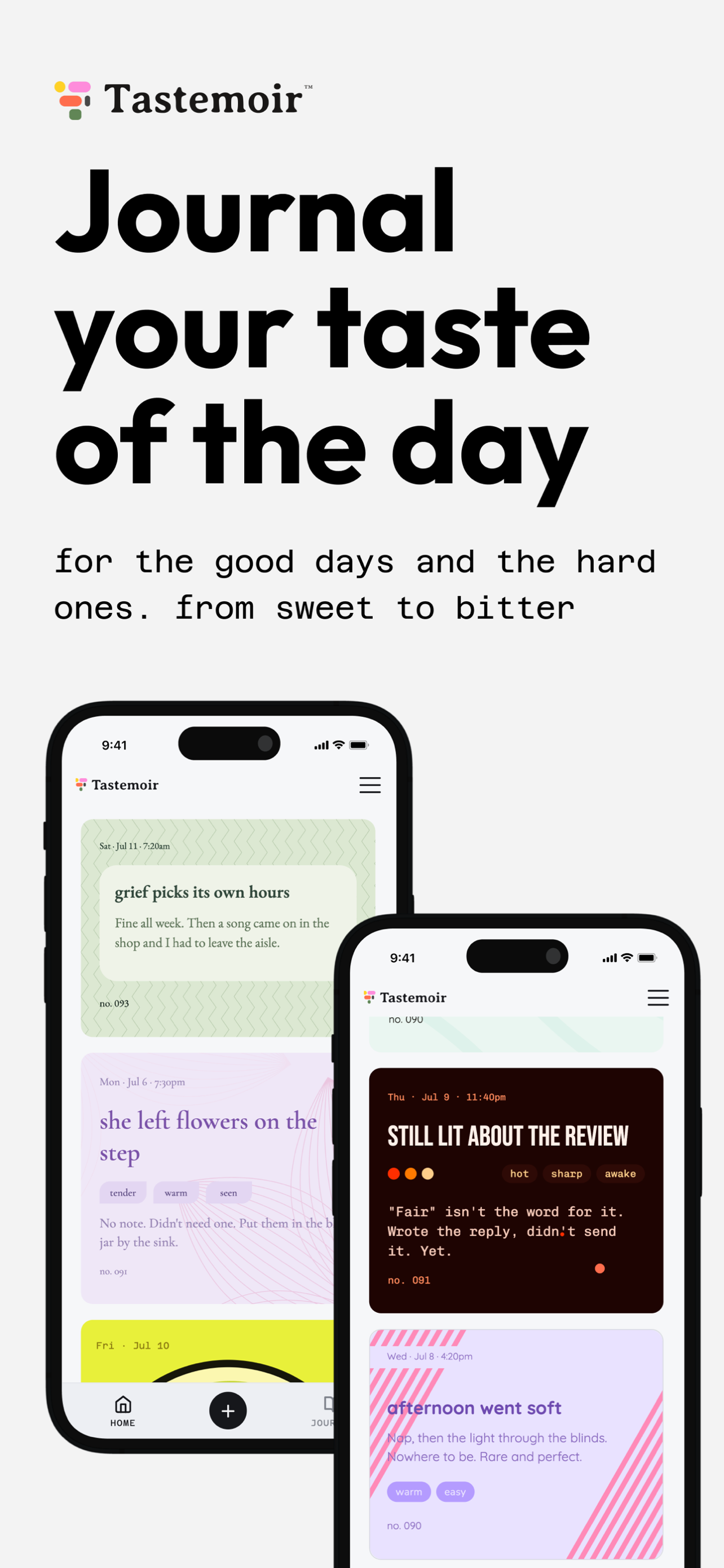 Tastemoir: Aesthetic Journal screenshot 3