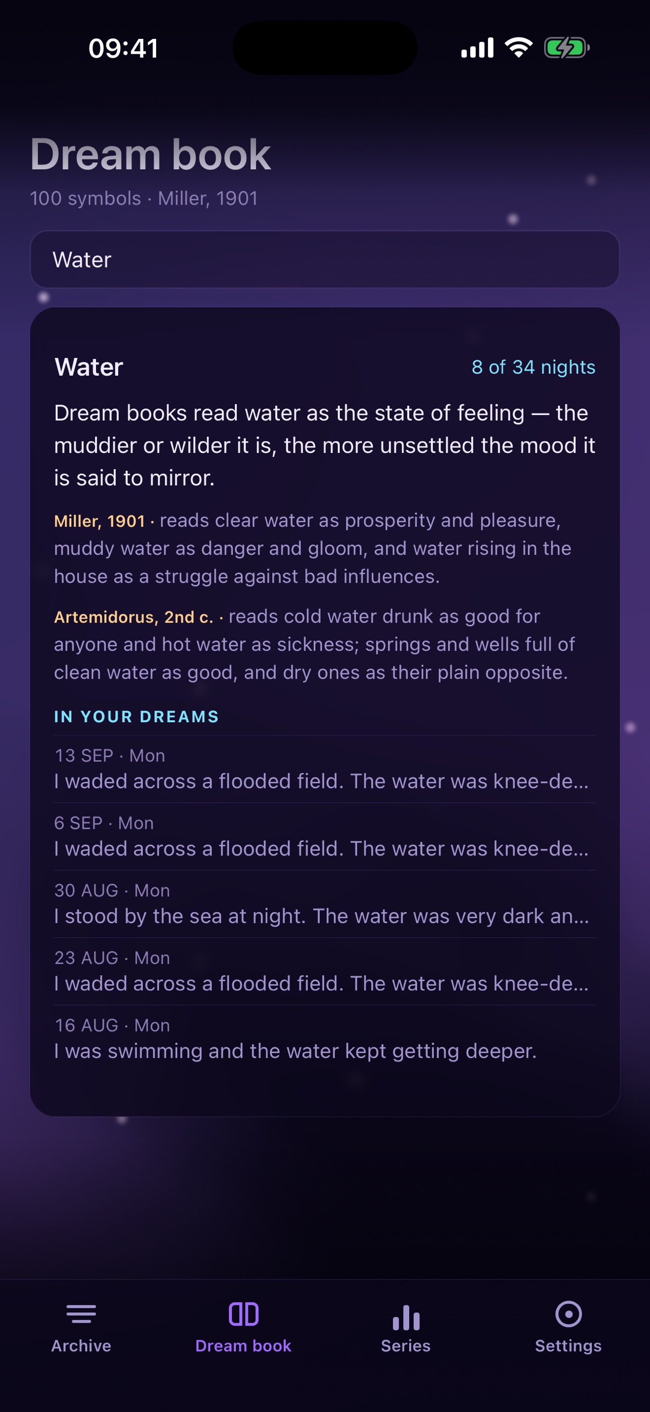 Screenshot 3 of Somva: Dream Journal