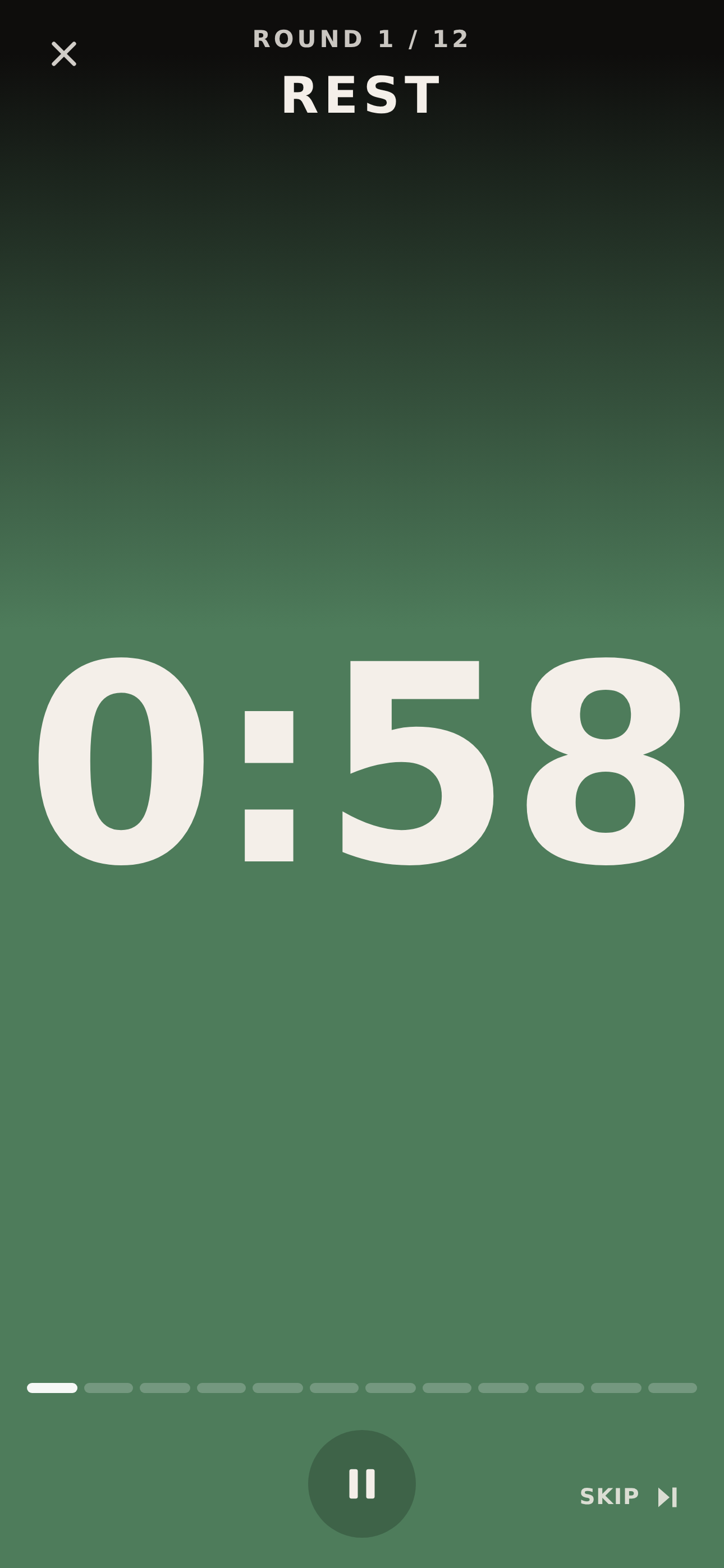 Cornerman: Boxing Round Timer screenshot 4
