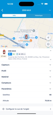 Unytrace screenshot