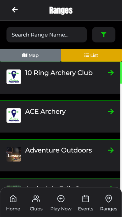 Archery Passport iPhone screenshot 5 - Sports app