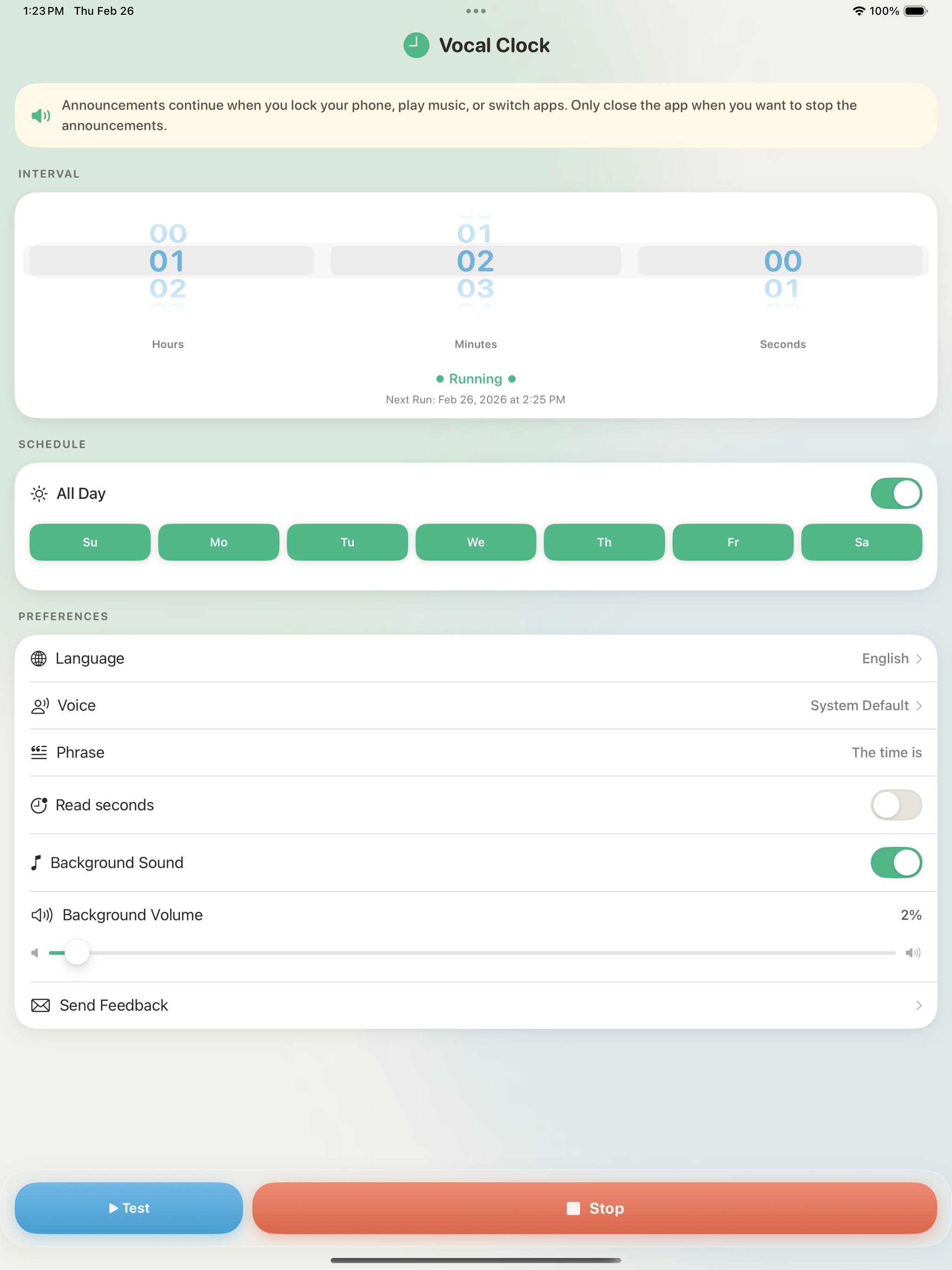 VocalClock: Voice Timer Alarm screenshot 6