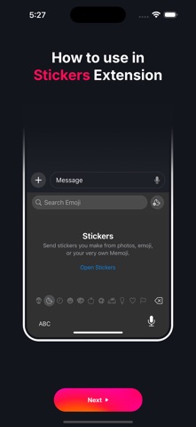 AI Emojis Keyboard - AI Emoji iPhone screenshot