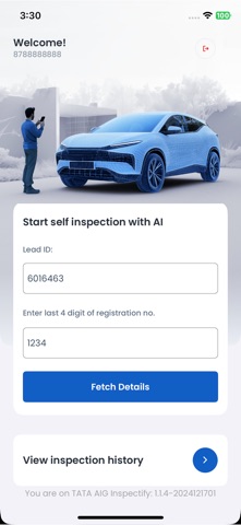 Tata AIG Inspectify screenshot