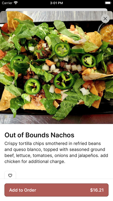 App screenshot
