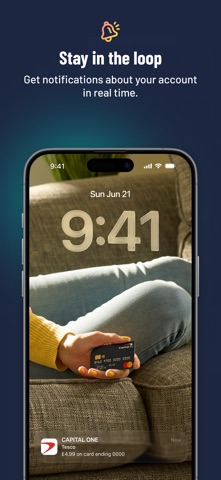 Capital One UK iPhone screenshot 6