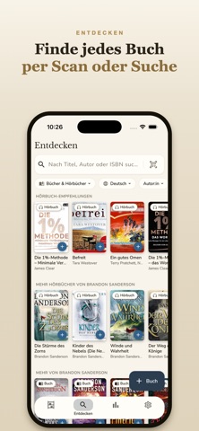 ShelfBuddy: Buch Tracker screenshot