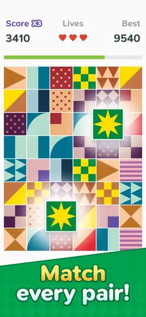 Wada Tiles: Color Pair Puzzle screenshot 1