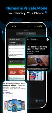 AI Browser - Voice & Tools Screenshot 2 of 6
