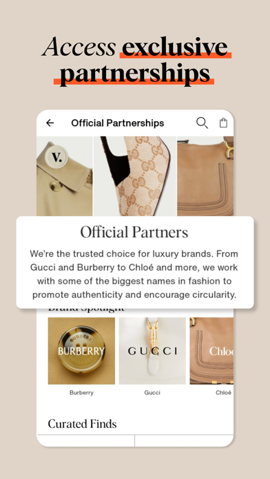 Vestiaire Collective Screenshot
