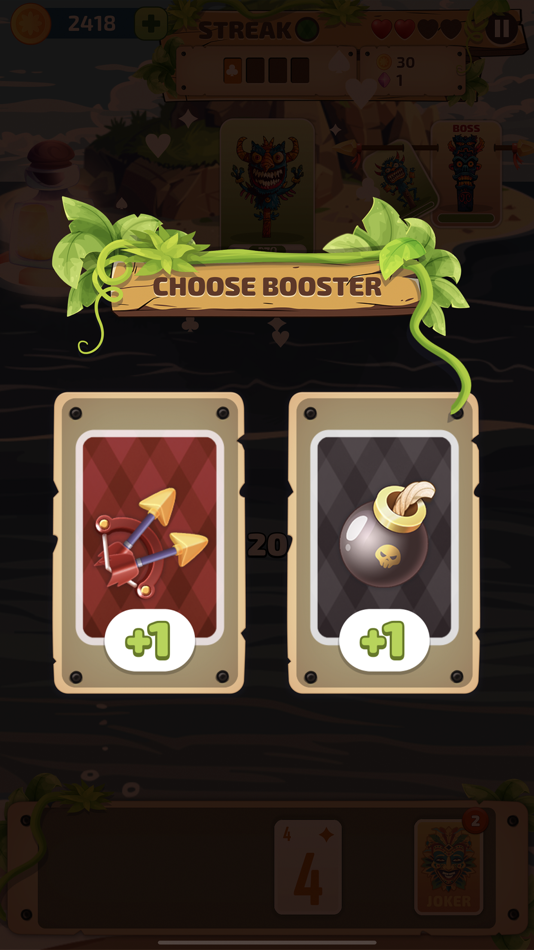 #2. Totems Roguelike Solitaire (iOS) 由: BigButton Co Sp.z o.o.